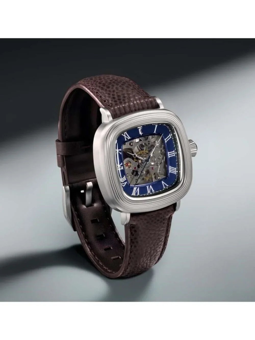 NWT Thomas Earnshaw Heritage Blue Dial Men's Watch